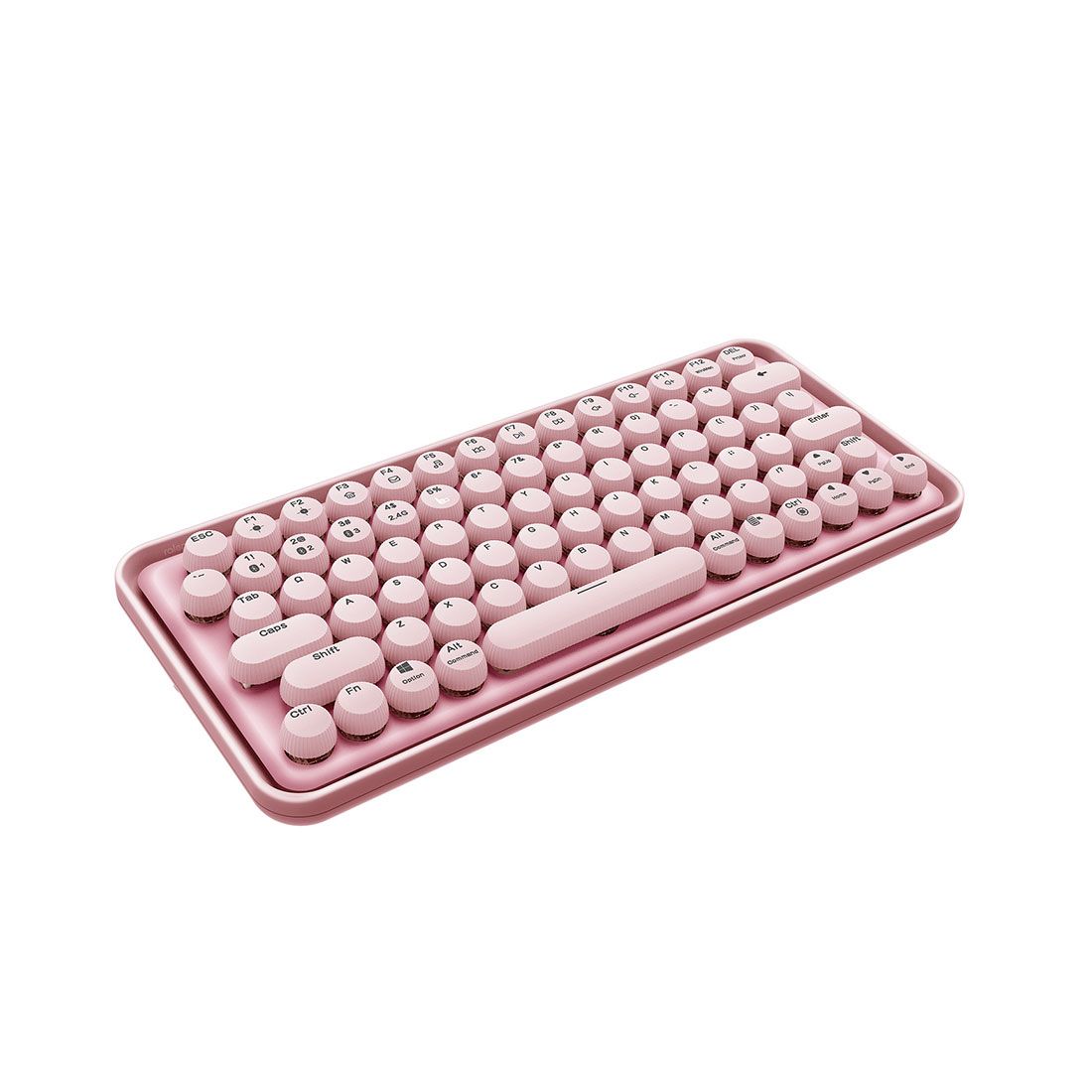 Сымсыз пернетақта Rapoo Ralemo Pre 5, ультра жіңішке, 7 қсоымша перне, ENG/RUS, қызғылт / Сымсыз пернетақталар №3