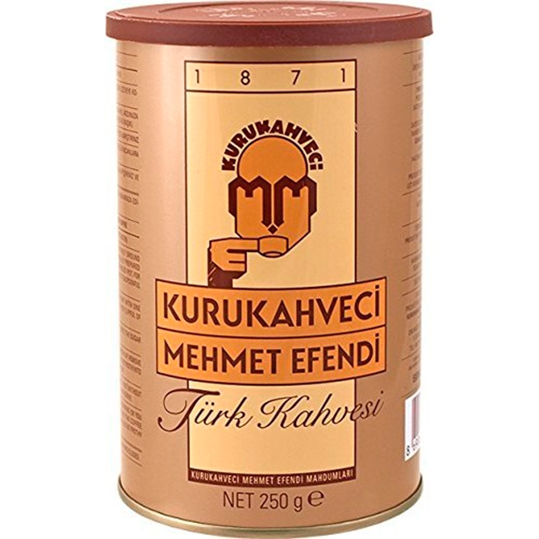 Кофе молотый Mehmet Efendi, по-турецки, средней обжарки, 250 гр / Кофе молотый