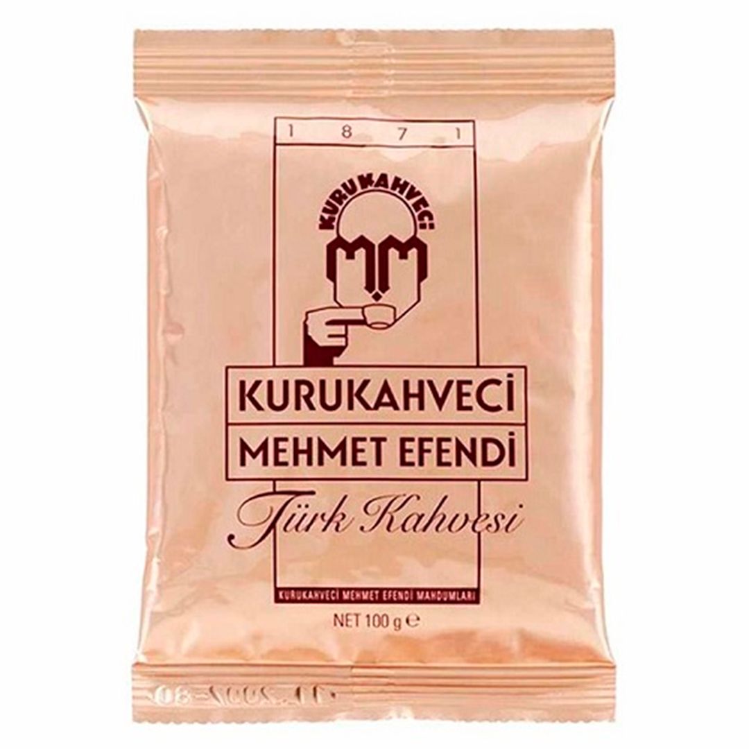 Ұнтақталған кофе Mehmet Efendi, түрік кофесі, орташа қуырылған, 100 гр