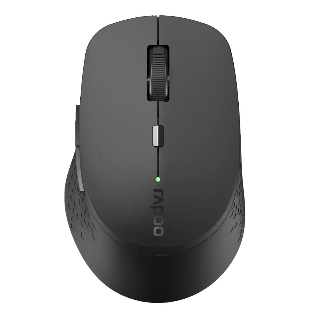 Мышь беспроводная Rapoo M300 Dark Grey, USB, Bluetooth, 6 кнопок, 1600 dpi, темно-серый / Мыши беспроводные oe.kz Мышь беспроводная Rapoo M300 Dark Grey, USB, Bluetooth, 6 кнопок, 1600 dpi, темно-серый / Мыши беспроводные