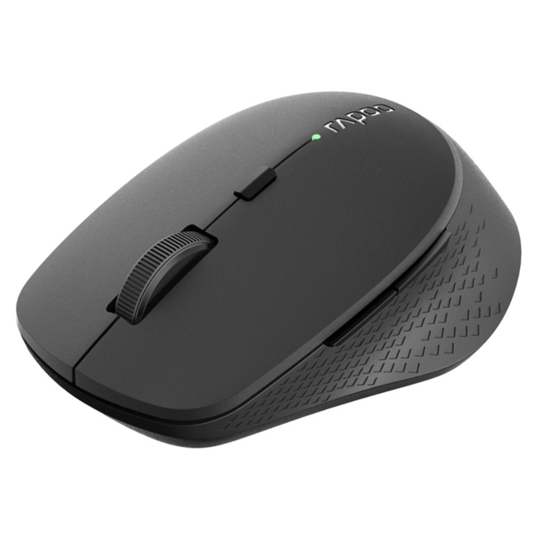 Мышь беспроводная Rapoo M300 Dark Grey, USB, Bluetooth, 6 кнопок, 1600 dpi, темно-серый / Мыши беспроводные №2 oe.kz Мышь беспроводная Rapoo M300 Dark Grey, USB, Bluetooth, 6 кнопок, 1600 dpi, темно-серый / Мыши беспроводные №2