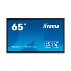 Интерактивная панель iiyama TE6514MIS-B1AG, 65", 4K, сенсорная, черная