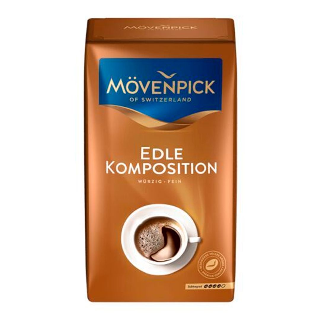 Кофе молотый Movenpick "Edle Komposition", темная обжарка, 500 гр