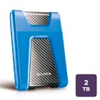 Жесткий диск 2 TB, Adata HD650, 2.5", USB 3.2, HDD, синий