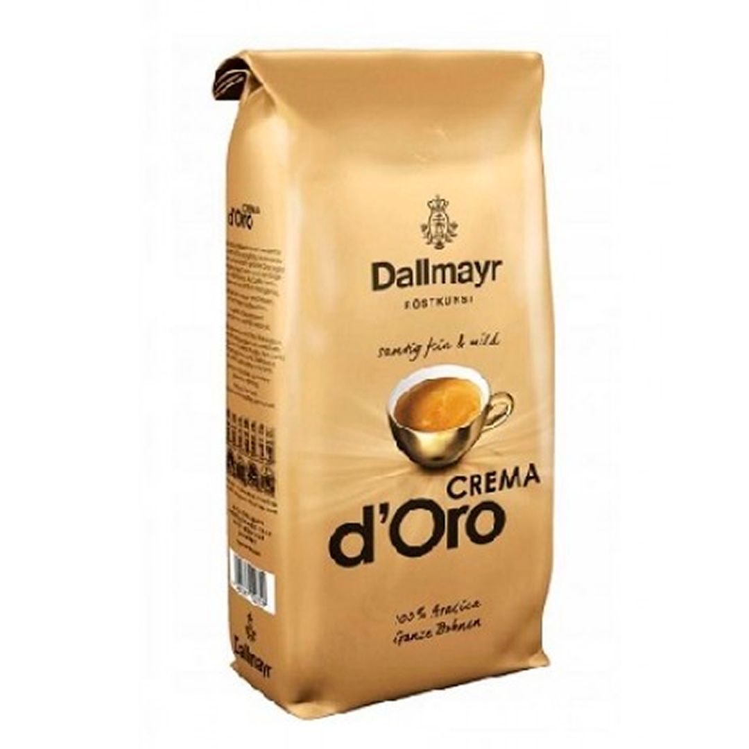 Кофе в зернах Dallmayr Crema d’Oro, средняя обжарки, 1000 гр / Кофе зерновой