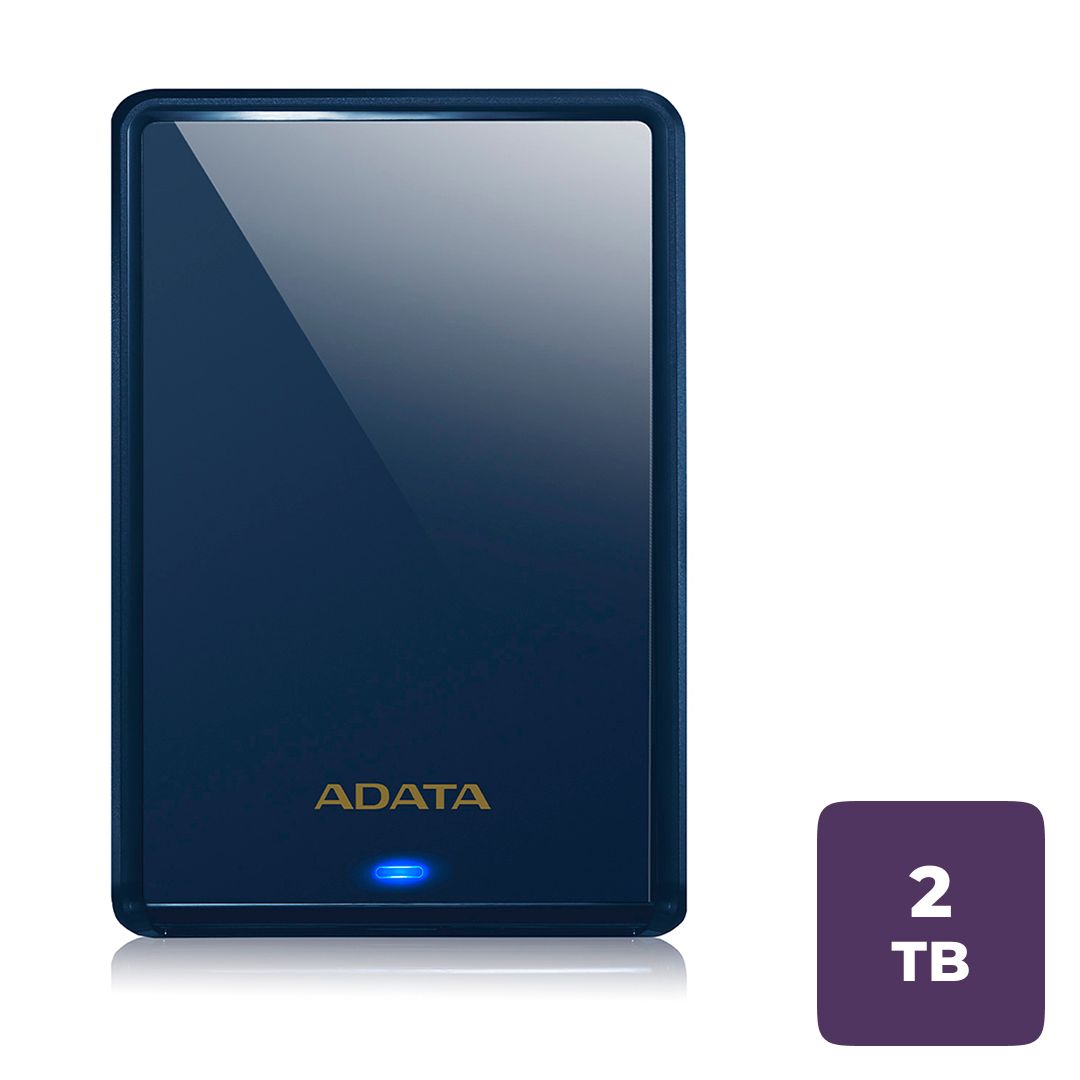 Қатқыл диск 2 TB, Adata HV620S, 2.5", USB 3.2, HDD, көк