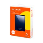 Қатқыл диск 2 TB, Adata HV620S, 2.5", USB 3.2, HDD, көк