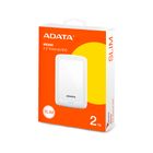 Жесткий диск 2 TB, Adata HV300, 2.5", USB 3.2, HDD, белый