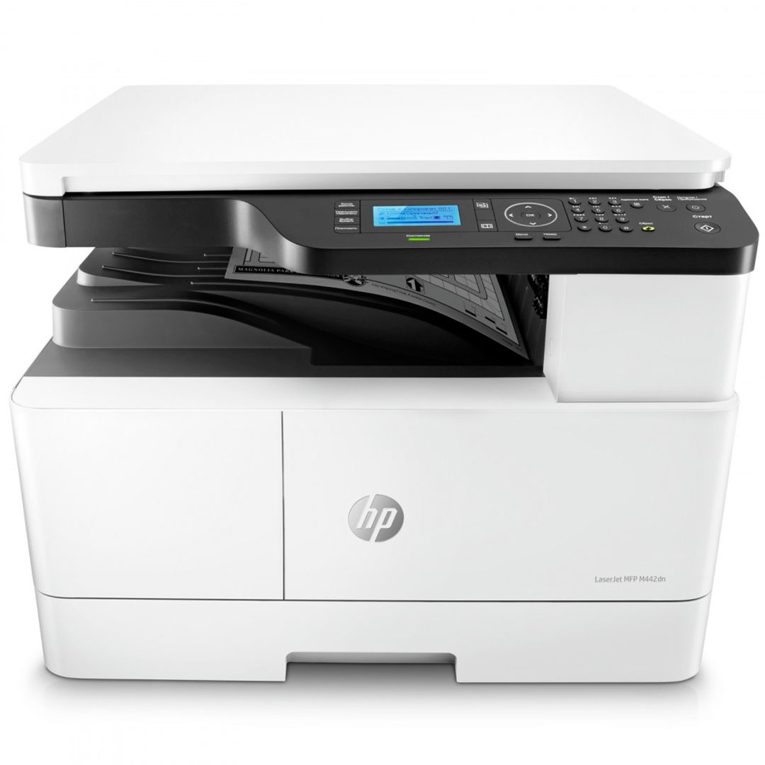 МФУ лазерное HP LaserJet M442dn (принтер, сканер, копирование), А3, 24 стр/мин / Лазерные монохромные