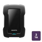 Жесткий диск 2 TB, Adata HD330, 2.5", USB 3.2, HDD, черный