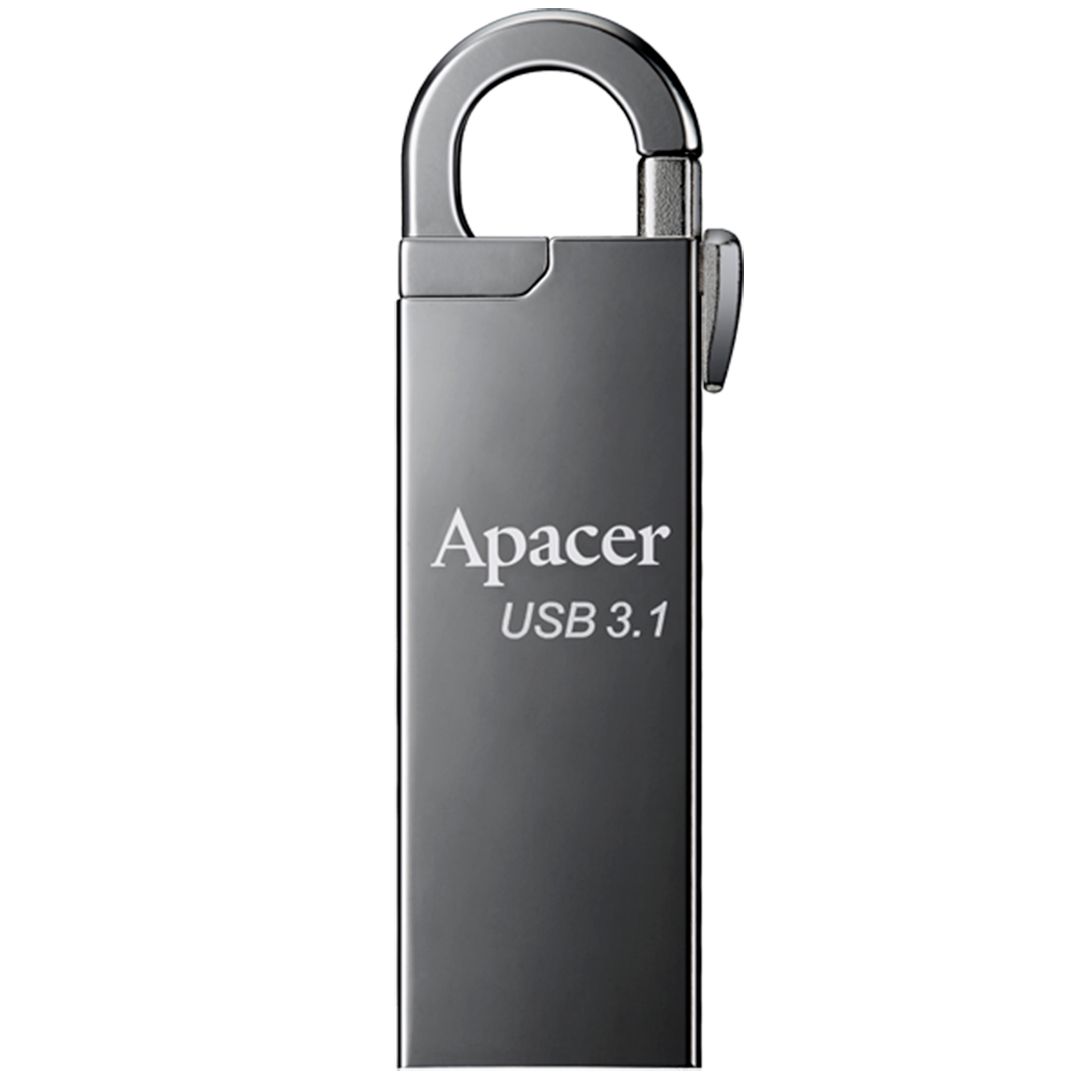 USB-флешка 128 Gb, Apacer "AH15A", USB 3.1, черная / USB-флешки