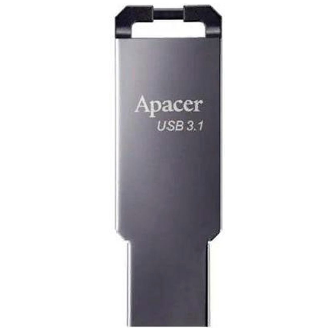 USB-флешка 64 Gb, Apacer "AH360", USB 3.1, серая