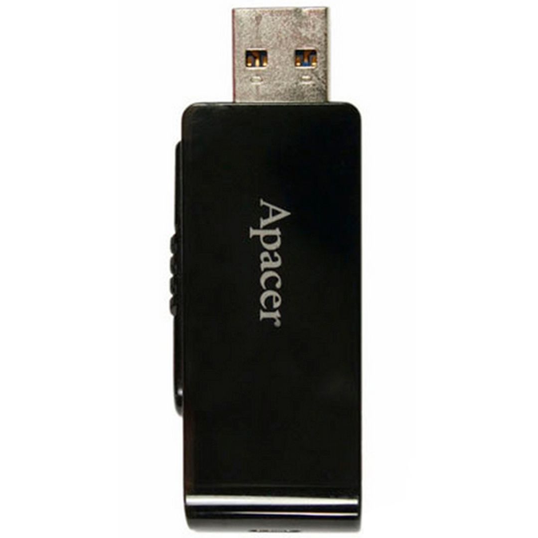 USB-флешка 128 Gb, Apacer "AH350", USB 3.1, черная / USB-флешки