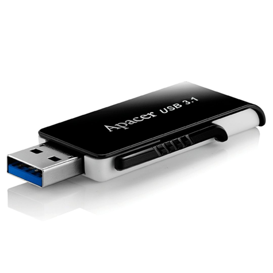 USB-флешка 128 Gb, Apacer "AH350", USB 3.1, черная / USB-флешки №2