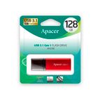 USB-флешка 128 Gb, Apacer "AH25B", USB 3.1, красная