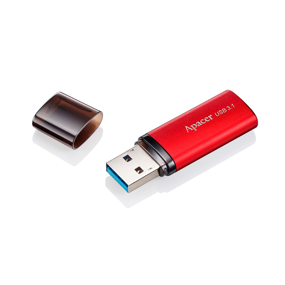 USB-флешка 64 Gb, Apacer "AH25B", USB 3.1, красная