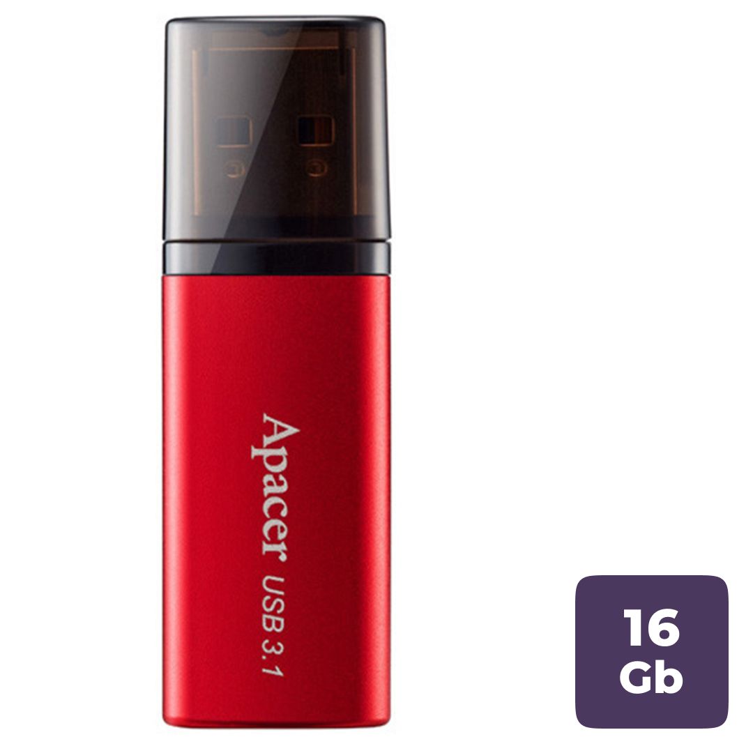 USB-флешка 16 Gb, Apacer "AH25B", USB 3.1, красная