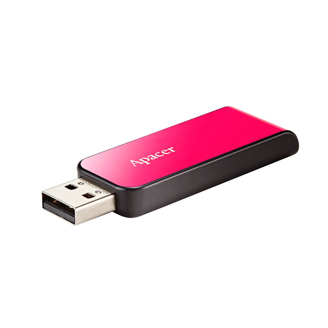 USB-флешка 32 Gb, Apacer "AH334", USB 2.0, розовая