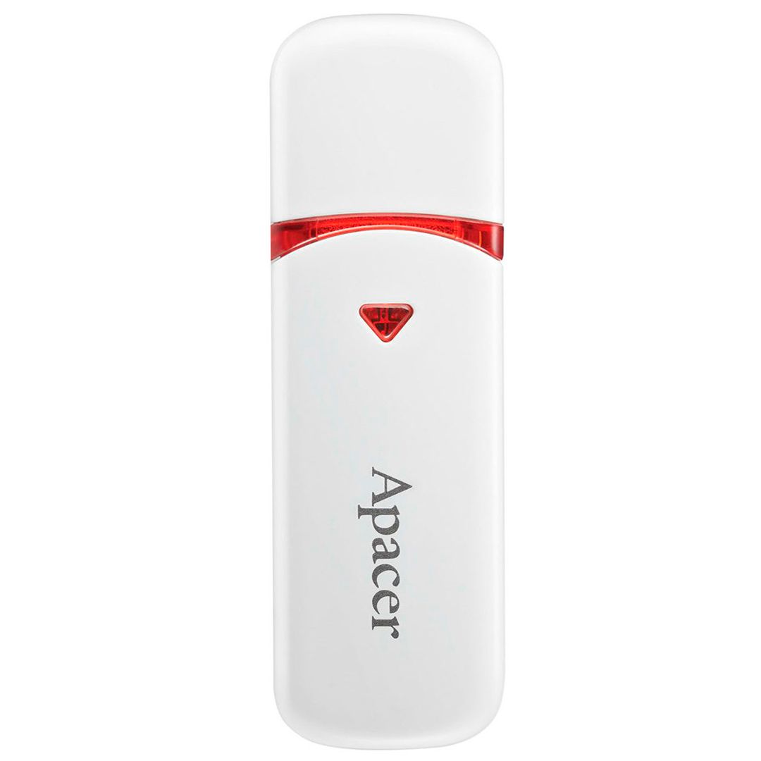 USB-флешка 64 Gb, Apacer "AH333", USB 2.0, ақ