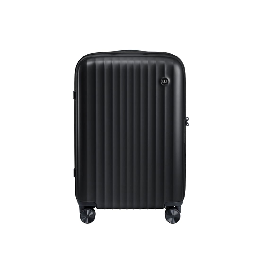 Чемодан NINETYGO Elbe Luggage, 24”, 65 л, поликарбонат Makrolon, замок TSA, черный