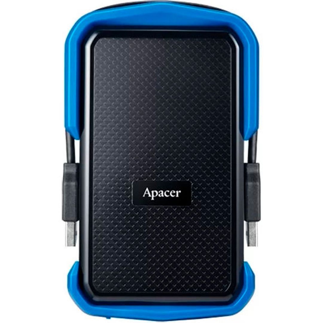 Жесткий диск 1 TB, Apacer AC631, 2.5", USB 3.2, HDD, синий / Внешние жесткие диски