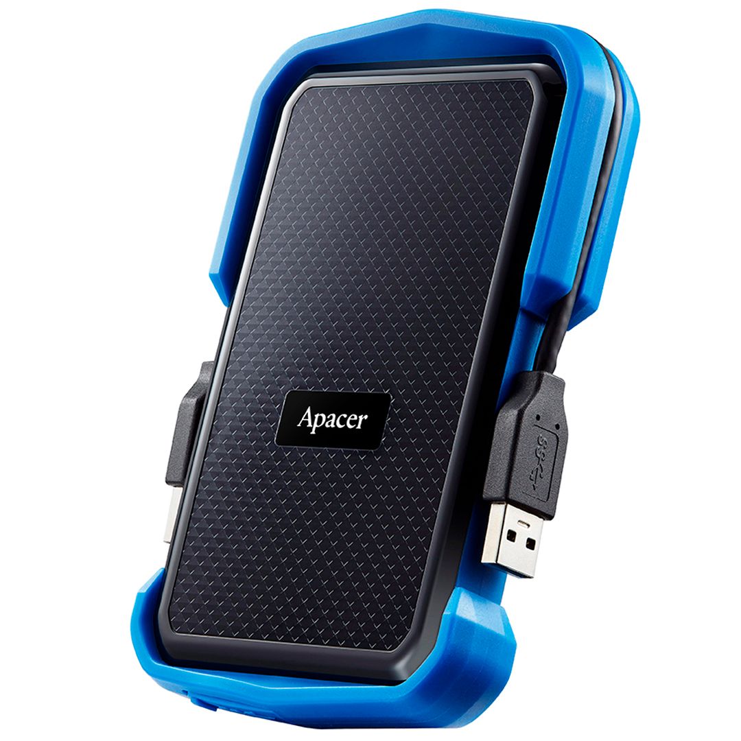 Жесткий диск 1 TB, Apacer AC631, 2.5", USB 3.2, HDD, синий / Внешние жесткие диски №2