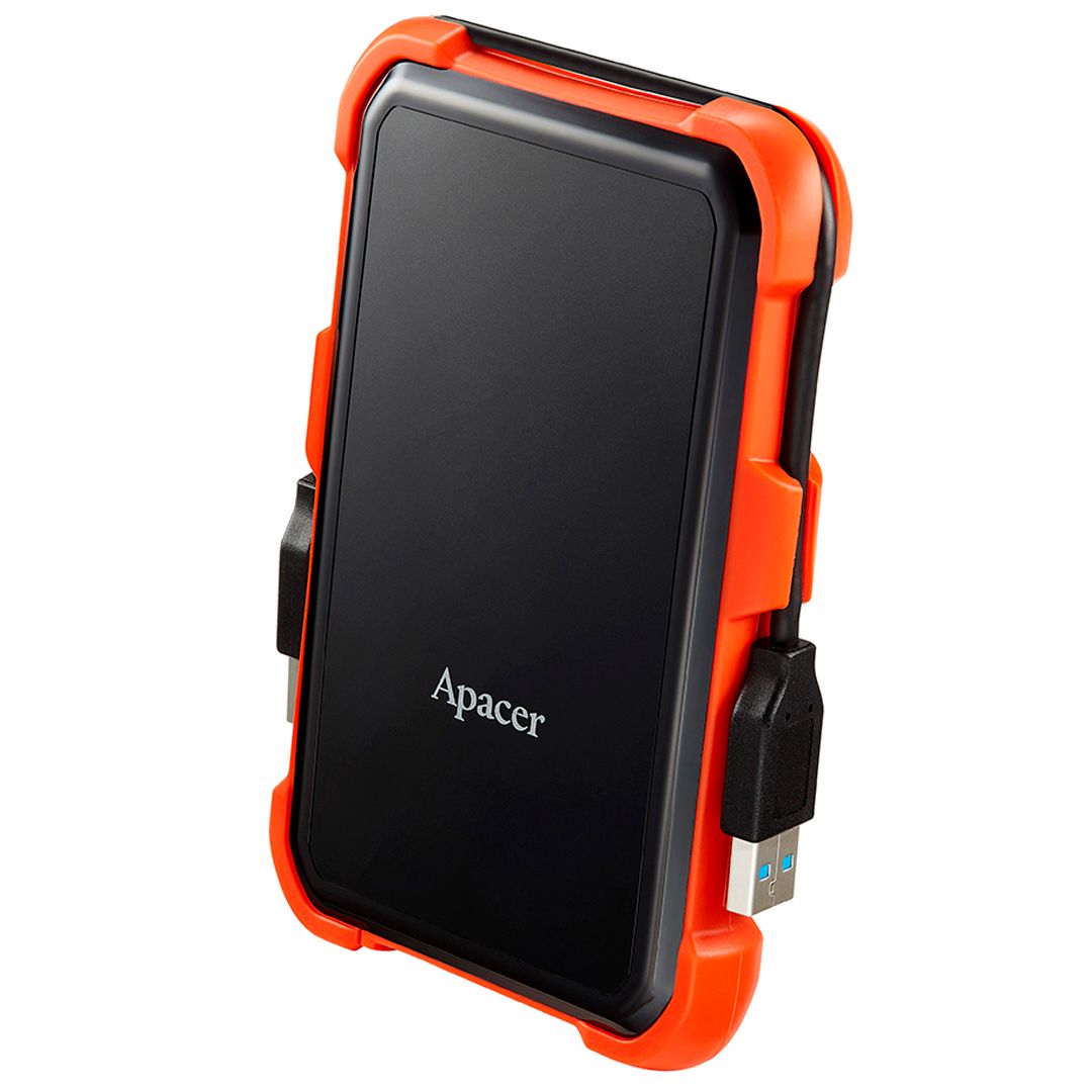Жесткий диск 2 TB, Apacer AC630, 2.5", USB 3.2, HDD, оранжевый