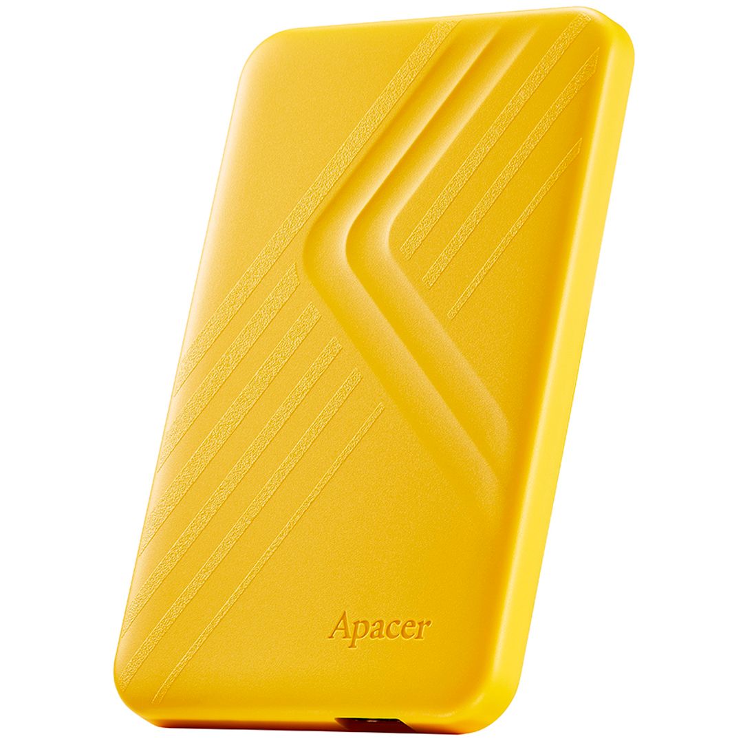 Жесткий диск 1 TB, Apacer AC236, 2.5", USB 3.1, HDD, желтый / Внешние жесткие диски №2