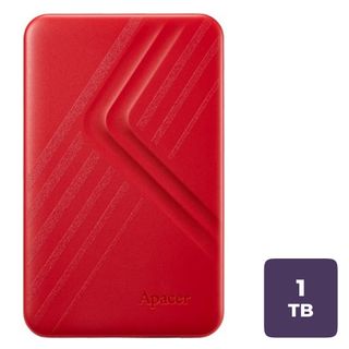 Қатқыл диск 1 TB, Apacer "AC236", 2.5" HDD, USB 3.1, қызыл / Сыртқы қатқыл дискілер