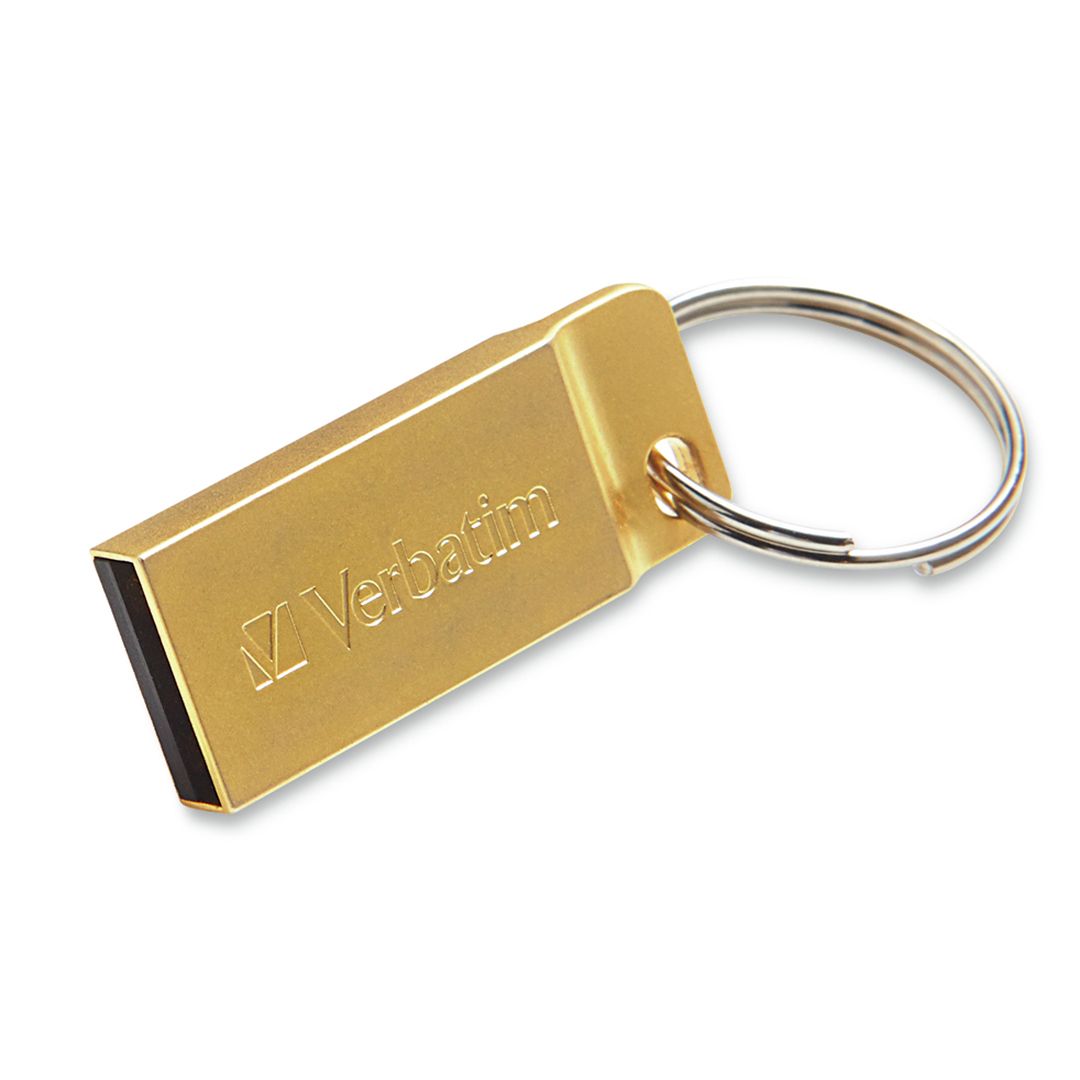 USB-флешка 64 Gb, Verbatim 99106, USB 3.2, золотистая