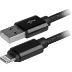 Интерфейсный кабель Defender ACH01-03T PRO USB (AM), для Apple, 2.1 A, 1 м, черный