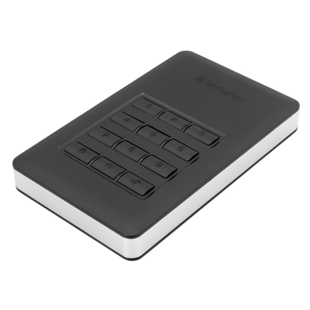 Жесткий диск 2 TB, Verbatim 53403, 2,5", USB 3.1, HDD, черный