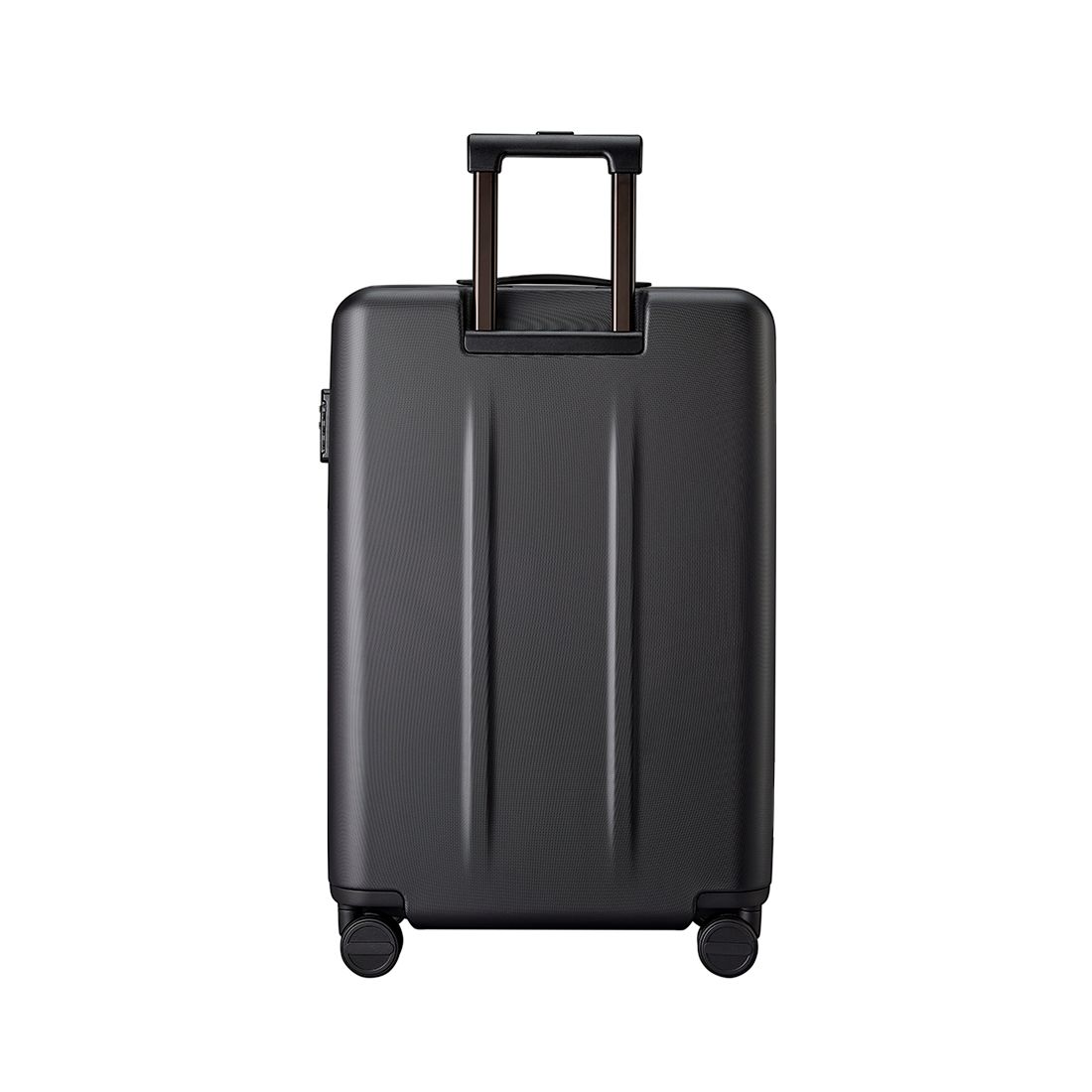 Чемодан NINETYGO Danube Luggage, 24”, 65 л, поликарбонат Covestro, замок TSA, черный