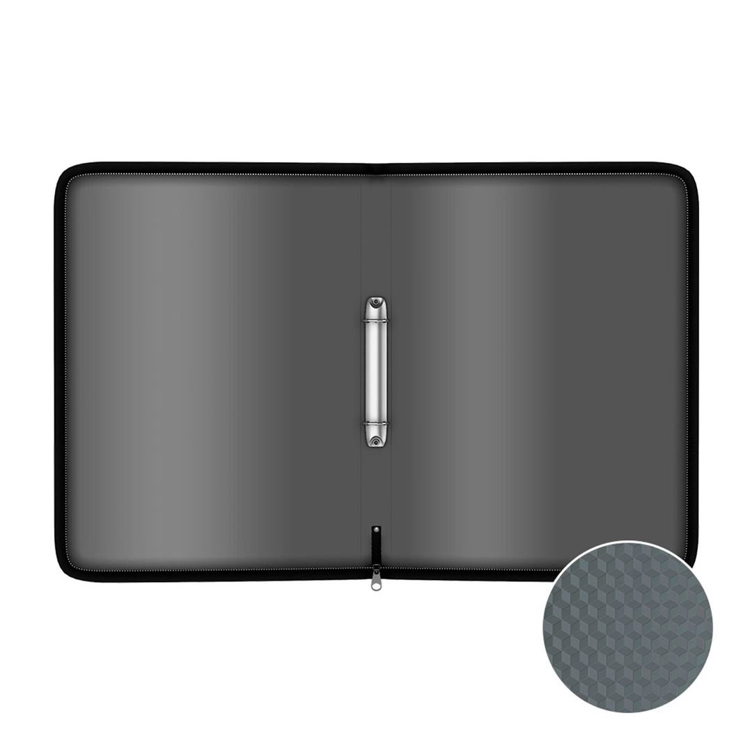 Папка Erich Krause "Diamond Original", А4+ формат, на 2 кольцах, молния, ассорти / Папки на кольцах №2