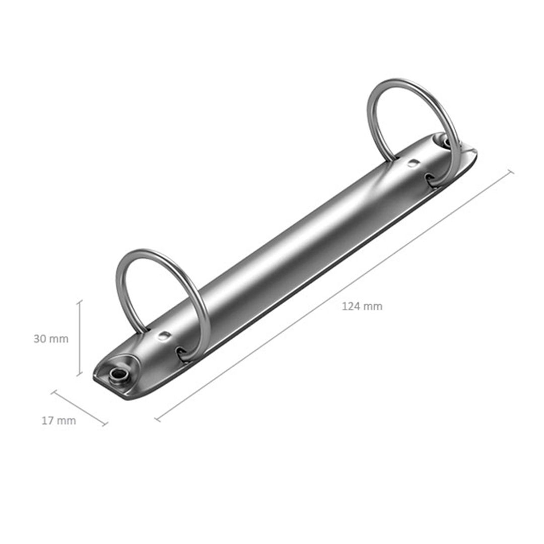 Папка Erich Krause "Diamond Original", А4+ формат, на 2 кольцах, молния, ассорти / Папки на кольцах №3