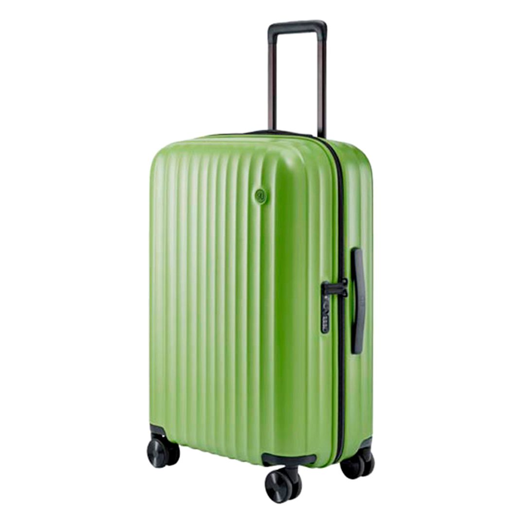 Чемодан NINETYGO Elbe Luggage, 24”, 65 л, поликарбонат Makrolon, TSA құлыпы, жасыл / Иыққаптар, чемодандар, сөмкелер