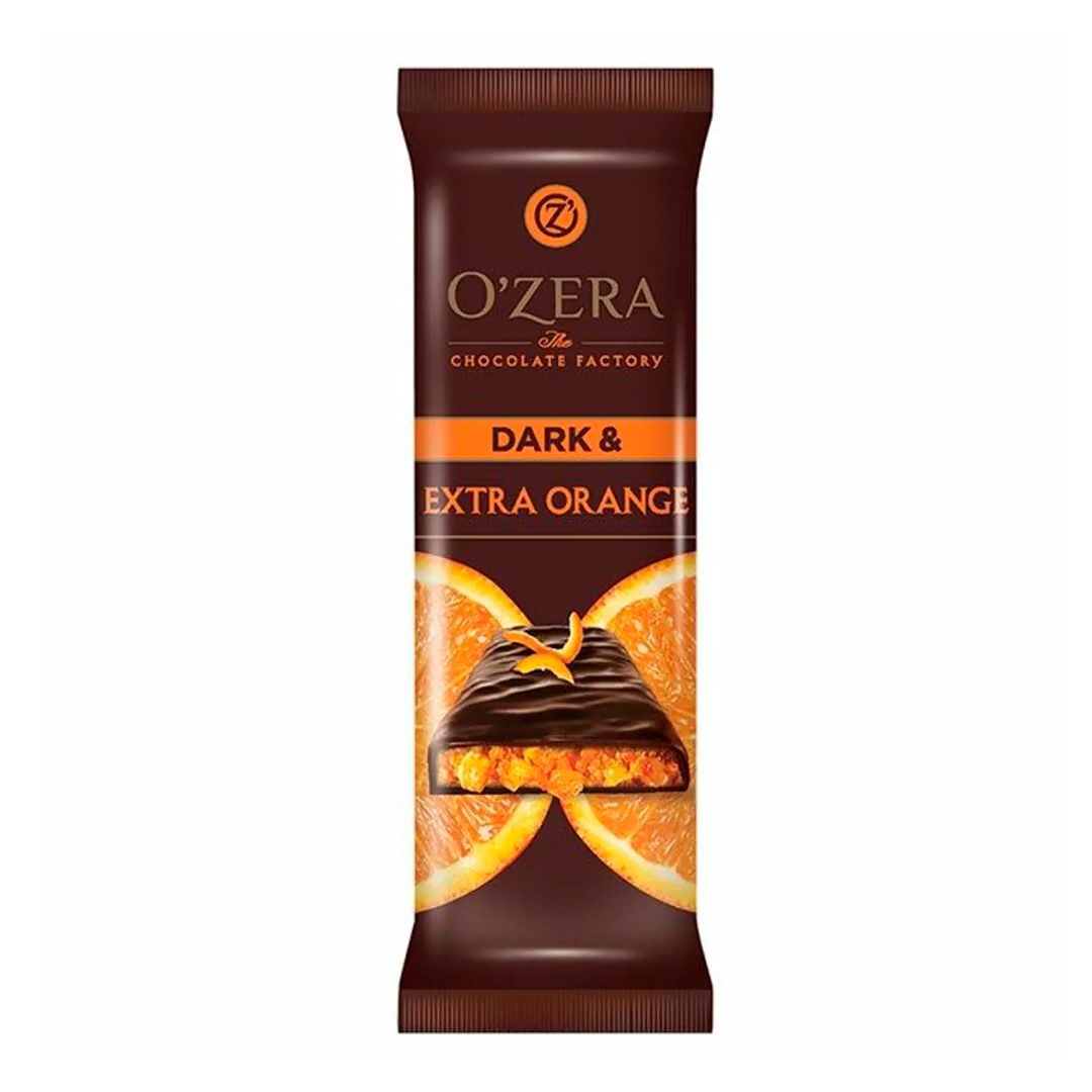Шоколад горький O'Zera "Dark & Extra Orange", 40 гр / Шоколад oe.kz Шоколад горький O'Zera "Dark & Extra Orange", 40 гр / Шоколад
