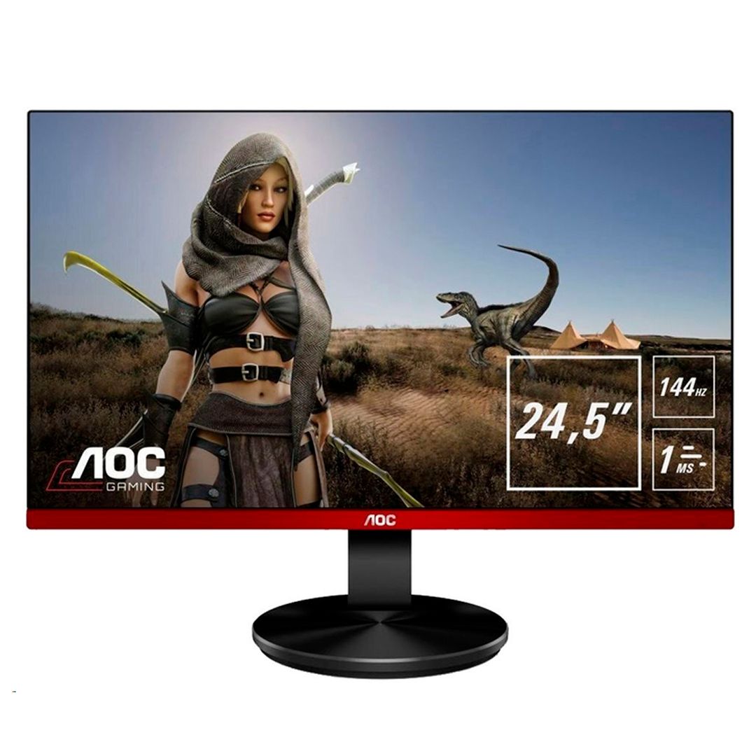 Монитор широкоформатный с WLED подсветкой "AOC" G2590FX TN, VGA/HDMI, 24,5", 16:9, черный / Мониторы