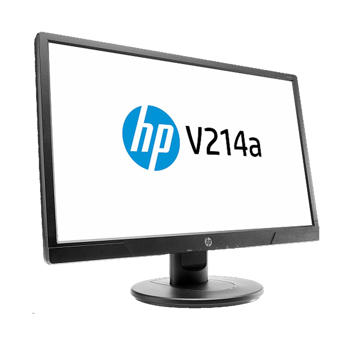 Монитор широкоформатный с LED подсветкой HP V214a, VGA/HDMI, 20,7", 16:9, черный / Мониторы №2