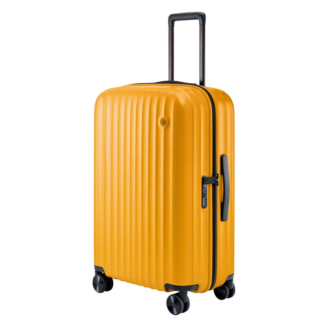 Чемодан NINETYGO Elbe Luggage, 28”, 90 л, поликарбонат Makrolon, замок TSA, желтый / Рюкзаки, чемоданы, сумки