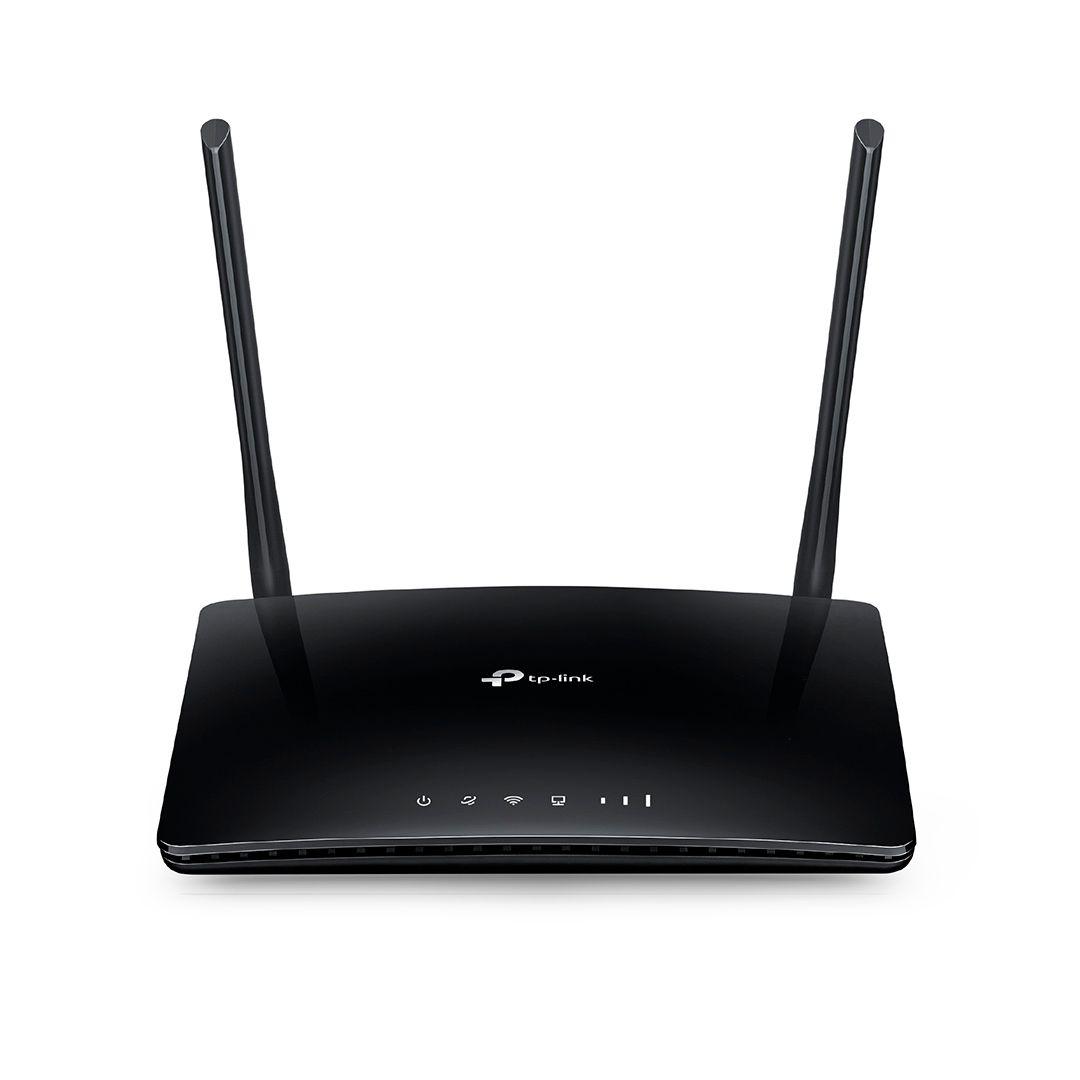 Маршрутизатор TP-Link TL-MR6400, 1 WAN порт + 3 LAN порта + 1 слот для Micro SIM-карты / Коммутатор, маршрутизаторы, модемы