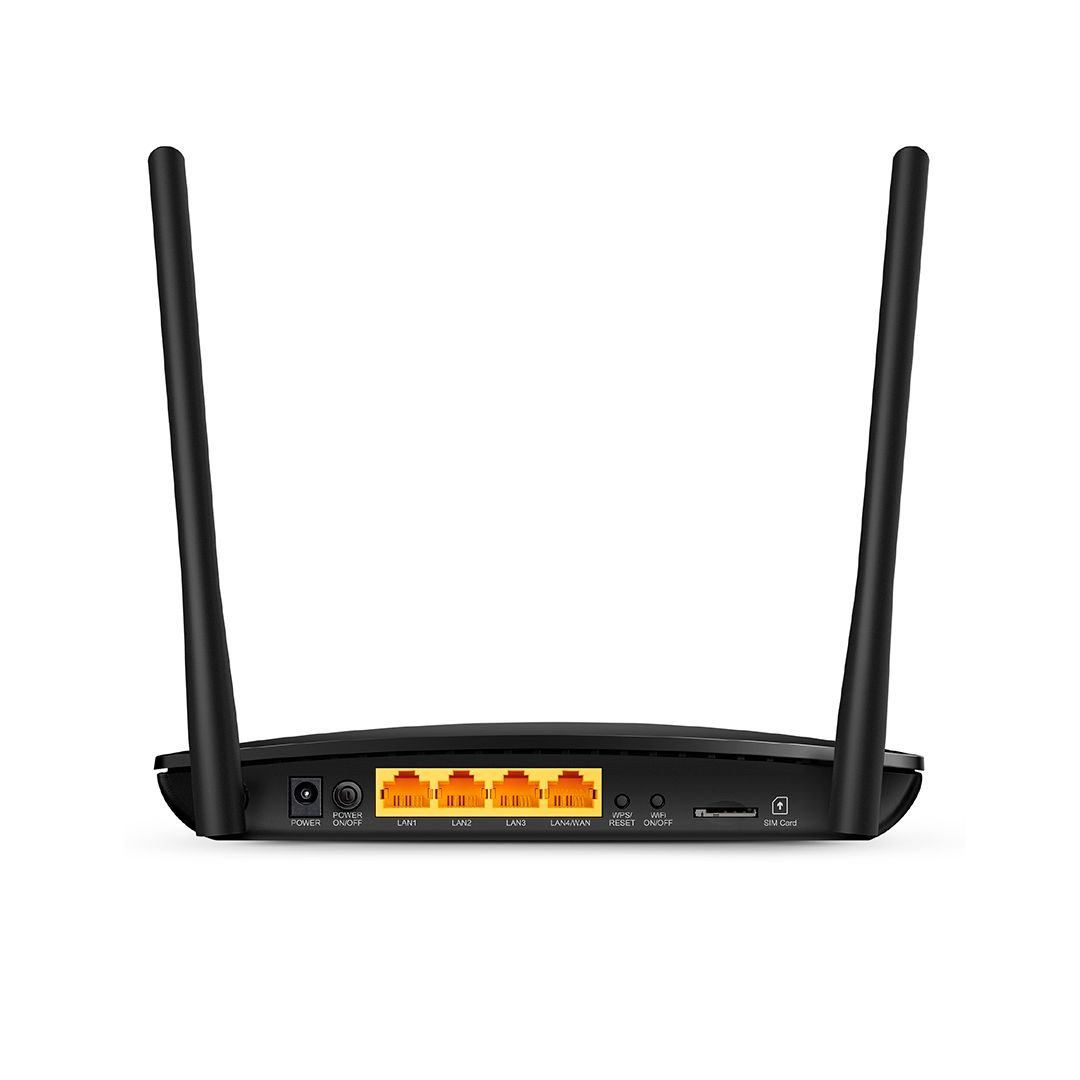 Маршрутизатор TP-Link TL-MR6400, 1 WAN порт + 3 LAN порта + 1 слот для Micro SIM-карты / Коммутатор, маршрутизаторы, модемы №3