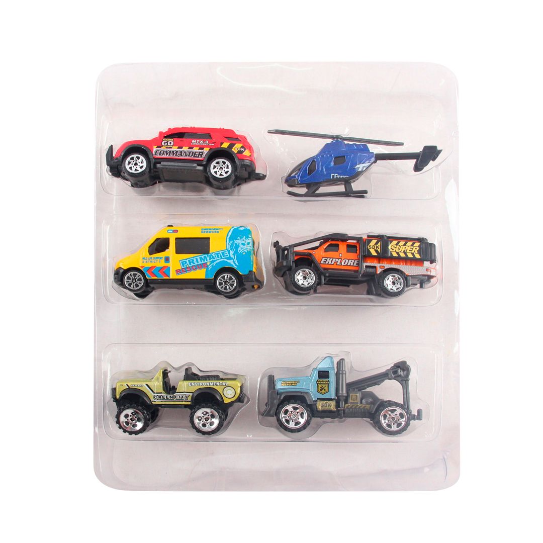 Набор металлических машинок X-Game "Город", XGCM6J 1:64, 6 шт в упаковке / Подарки и сувениры №2 oe.kz Набор металлических машинок X-Game "Город", XGCM6J 1:64, 6 шт в упаковке / Подарки и сувениры №2