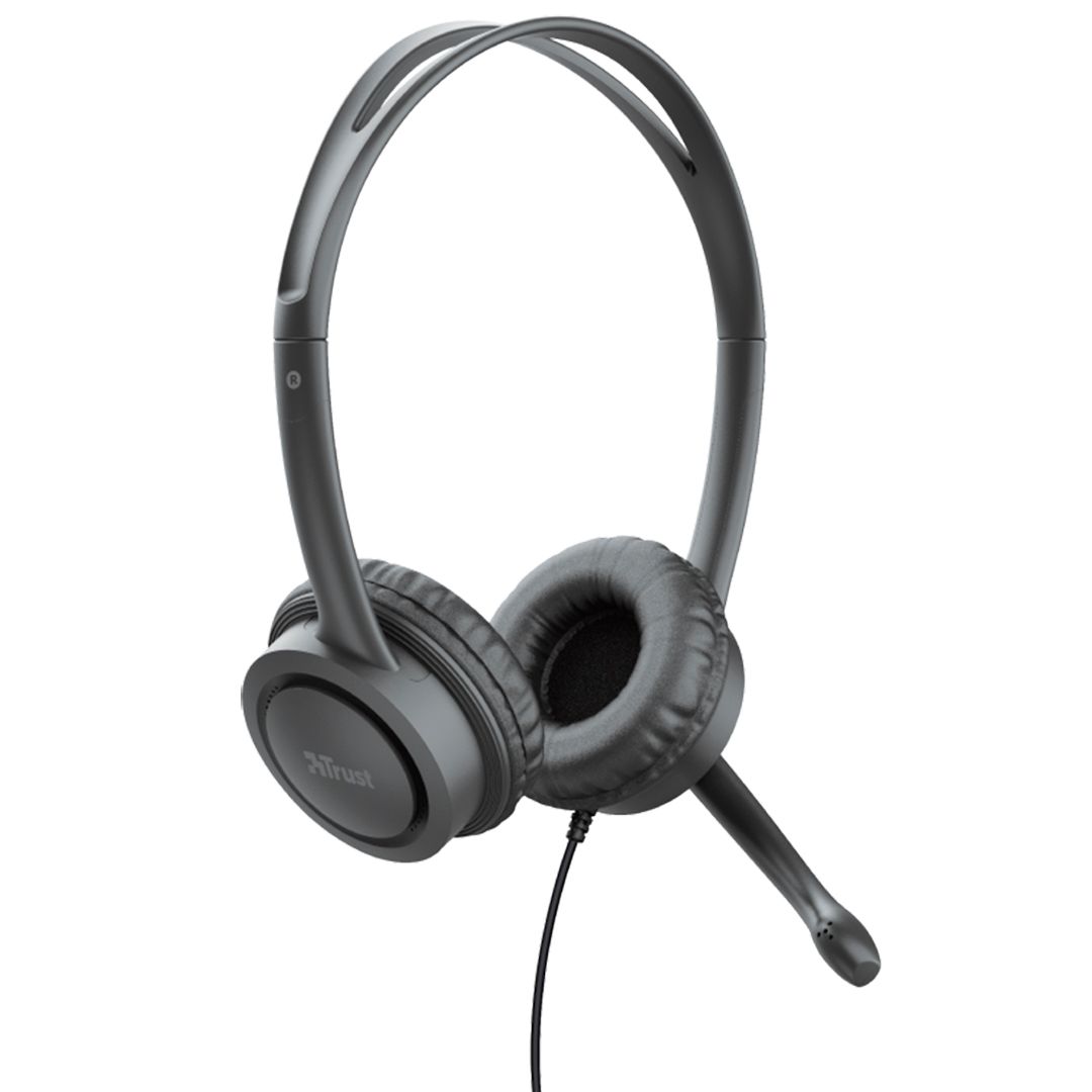 Гарнитура Trust Mauro, диапазон частот 20-20000 Гц, USB, черная / Гарнитуры №3