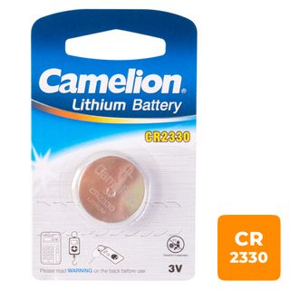 Батарейка Camelion Lithium дисковые CR2330-BP1, 3V, 1 шт., цена за штуку / Батарейки