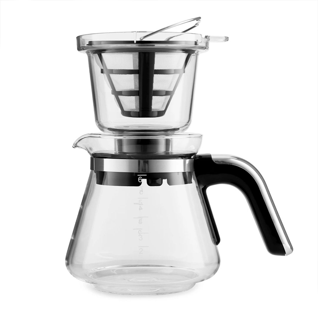 Кофеварка "2 в 1" Kitfort КТ-759, капельная, 0,75 л, черная / Кофеварки	 №3