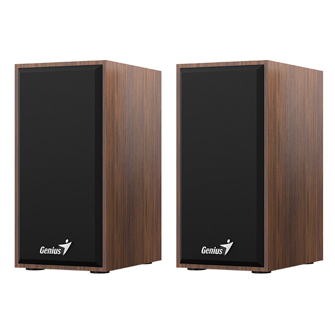 Колонки Genius SP-HF180, 3 Вт, RCA, USB, коричневые / Компьютерные колонки