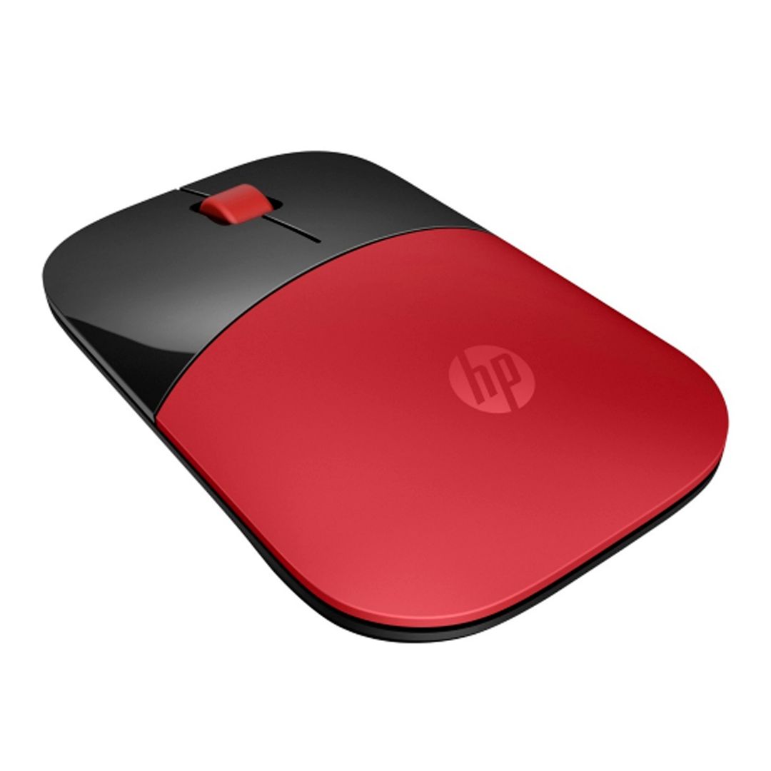 Мышь беспроводная HP Z3700, USB, 3 кнопки, 1200 dpi, оптическая, черно-красная / Мыши беспроводные №2