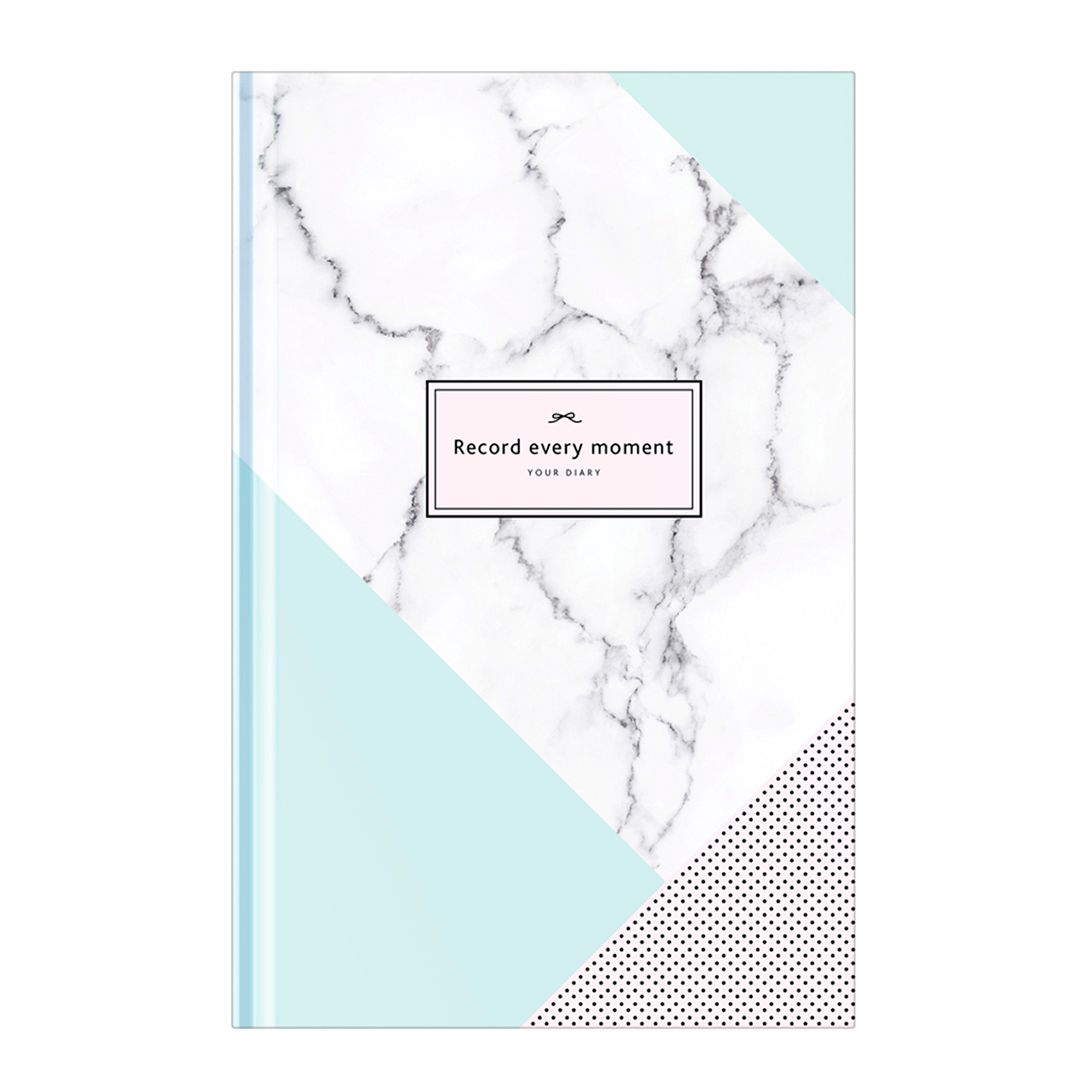 Ежедневник недатированный OfficeSpace "Стиль. Marble design", А5, 160 л / Ежедневники недатированные