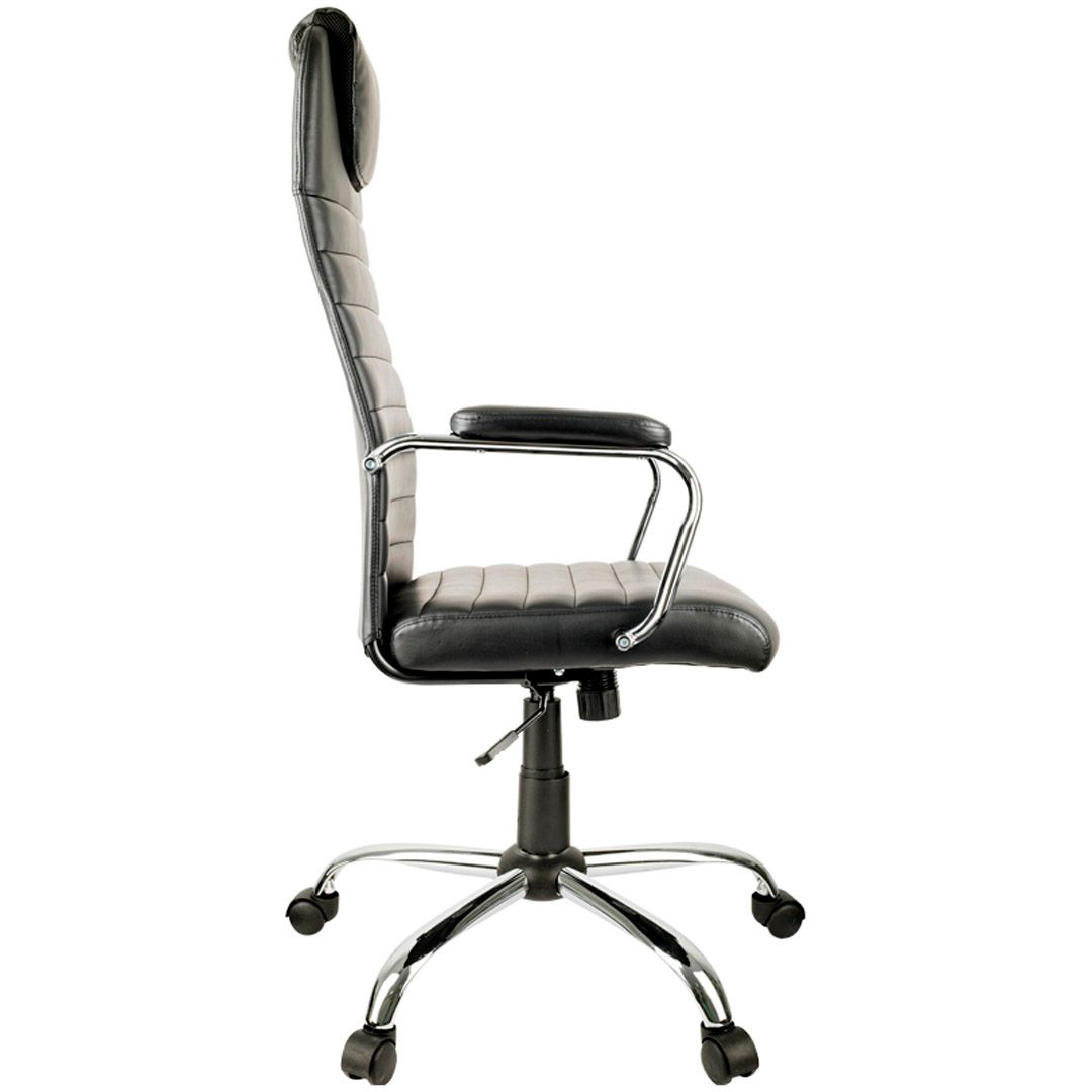 Басқарушы креслосы Helmi HL-E25 "Intelligent", эко былғары, қара / Басқарушыларға арналған креслолар №8